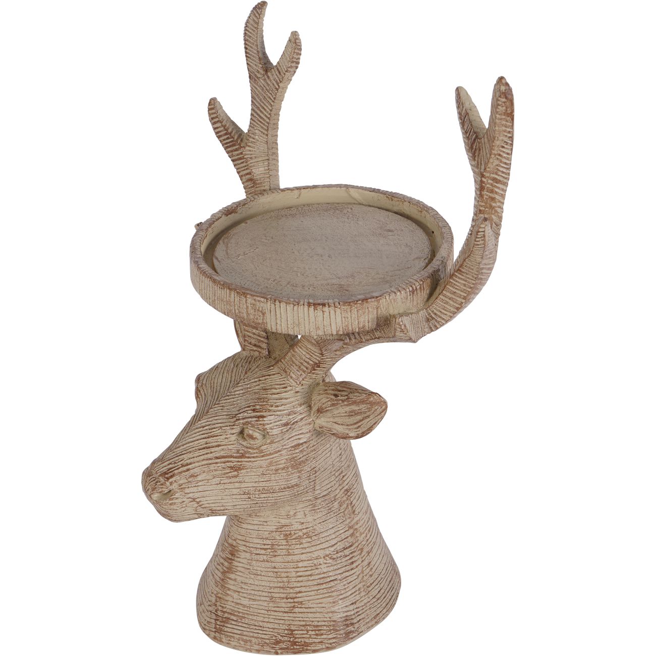 Laura Ashley Resin Deer Candle Holder